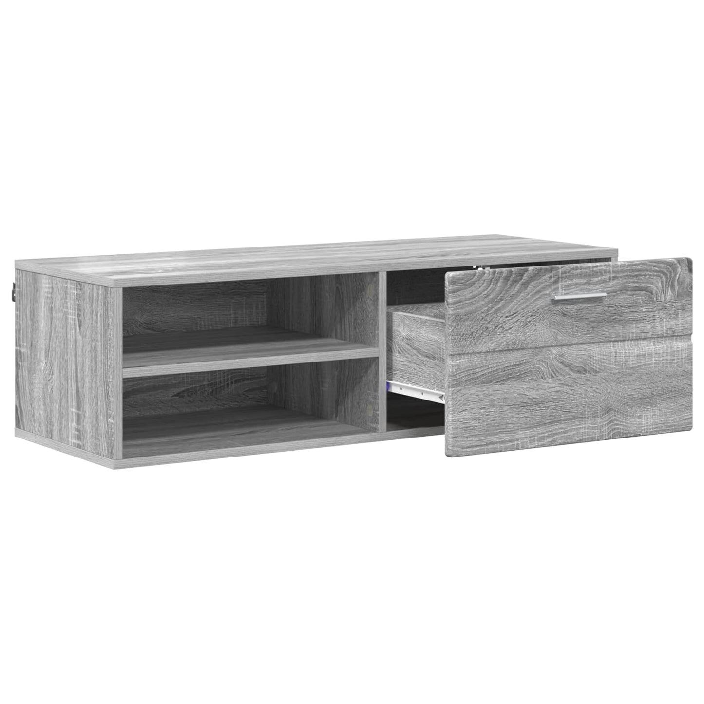 Wooden Cabinet Grey Sonoma 100.5 x 39 x 30 cm Engineered Wood