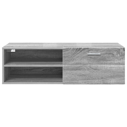 Wooden Cabinet Grey Sonoma 100.5 x 39 x 30 cm Engineered Wood
