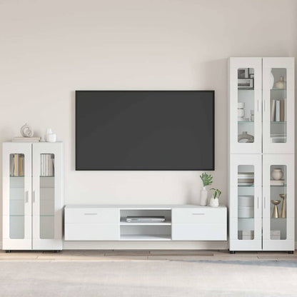 Sideboard FLORIN White 55.5 x 29 x 100 cm Engineered Wood