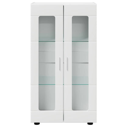 Sideboard FLORIN White 55.5 x 29 x 100 cm Engineered Wood