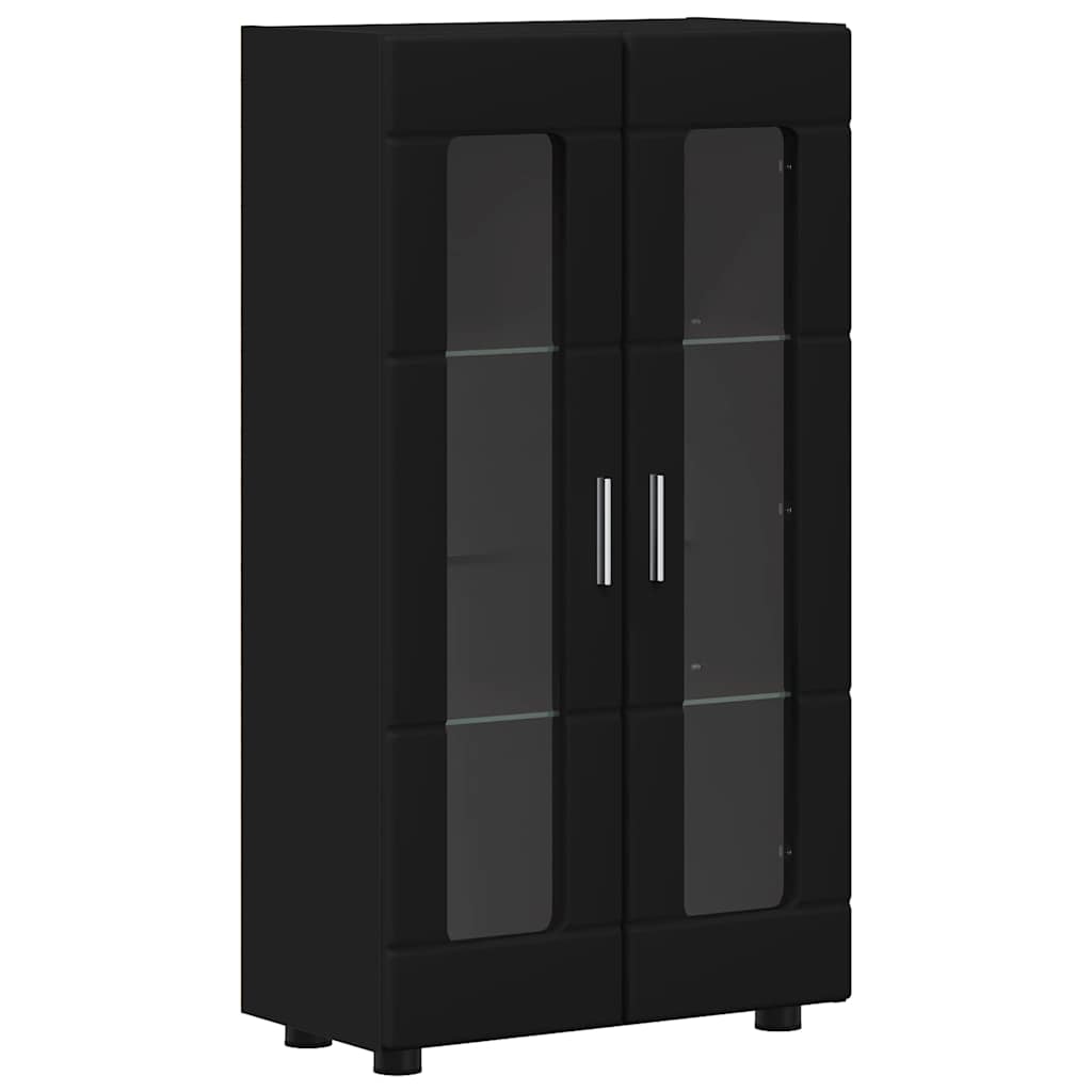 Sideboard FLORIN Black 55.5 x 29 x 100 cm Engineered Wood