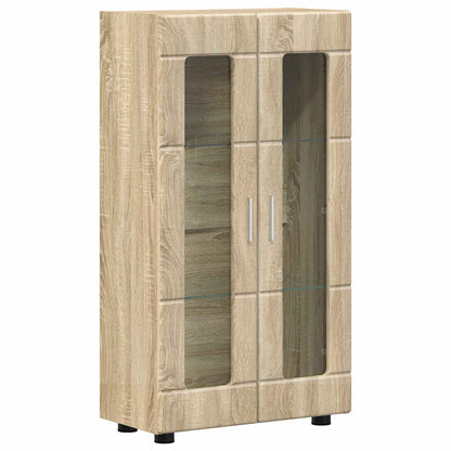 Sideboard FLORIN 55.5 x 29 x 100 cm Sonoma Oak Engineered Wood