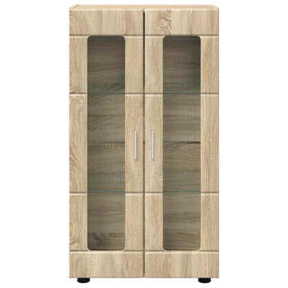 Sideboard FLORIN 55.5 x 29 x 100 cm Sonoma Oak Engineered Wood