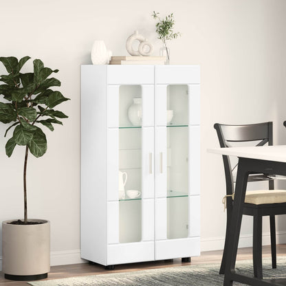Sideboard FLORIN 55.5 x 29 x 100 cm High Gloss White