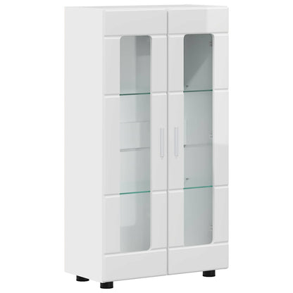 Sideboard FLORIN 55.5 x 29 x 100 cm High Gloss White