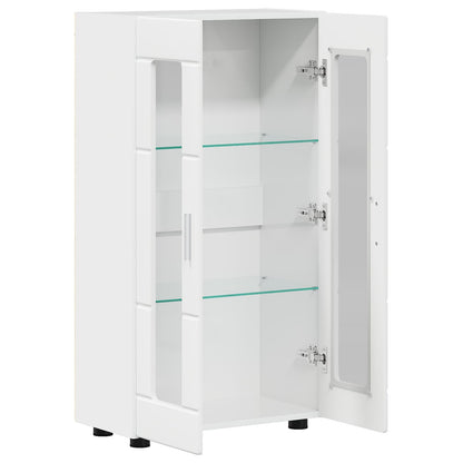 Sideboard FLORIN 55.5 x 29 x 100 cm High Gloss White