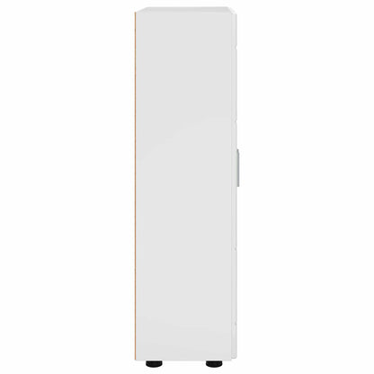 Sideboard FLORIN 55.5 x 29 x 100 cm High Gloss White