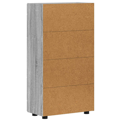 Sideboard FLORIN 55.5 x 29 x 100 cm Grey Sonoma Engineered Wood