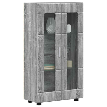 Sideboard FLORIN 55.5 x 29 x 100 cm Grey Sonoma Engineered Wood