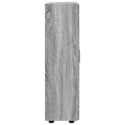 Sideboard FLORIN 55.5 x 29 x 100 cm Grey Sonoma Engineered Wood