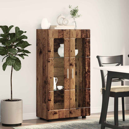 Sideboard FLORIN 55.5 x 29 x 100 cm Old Wood Engineered Wood