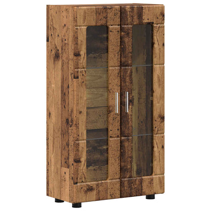 Sideboard FLORIN 55.5 x 29 x 100 cm Old Wood Engineered Wood