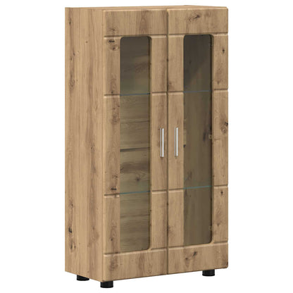 Sideboard FLORIN 55.5 x 29 x 100 cm Artisan Oak Engineered Wood