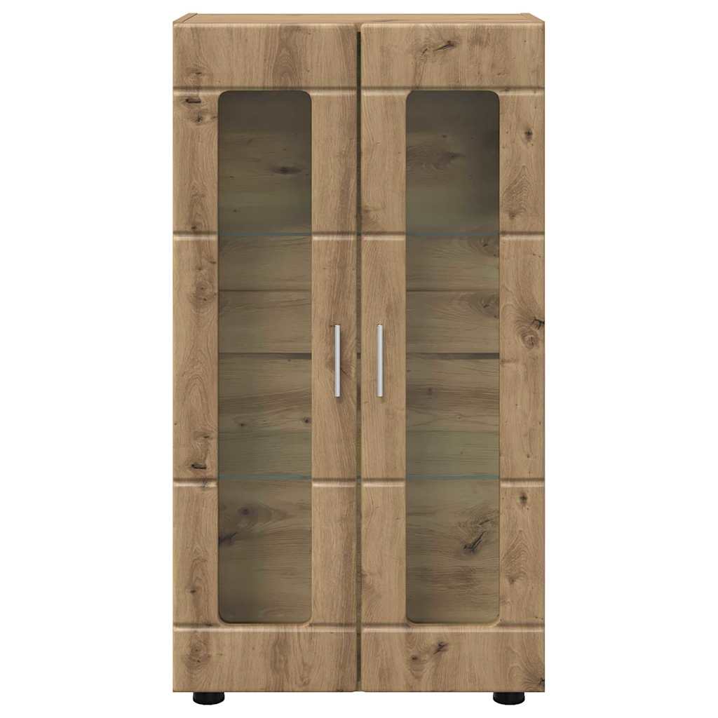 Sideboard FLORIN Artisan Oak 55.5 x 29 x 100 cm Engineered Wood