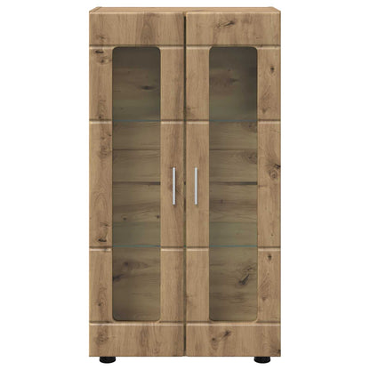 Sideboard FLORIN 55.5 x 29 x 100 cm Artisan Oak Engineered Wood