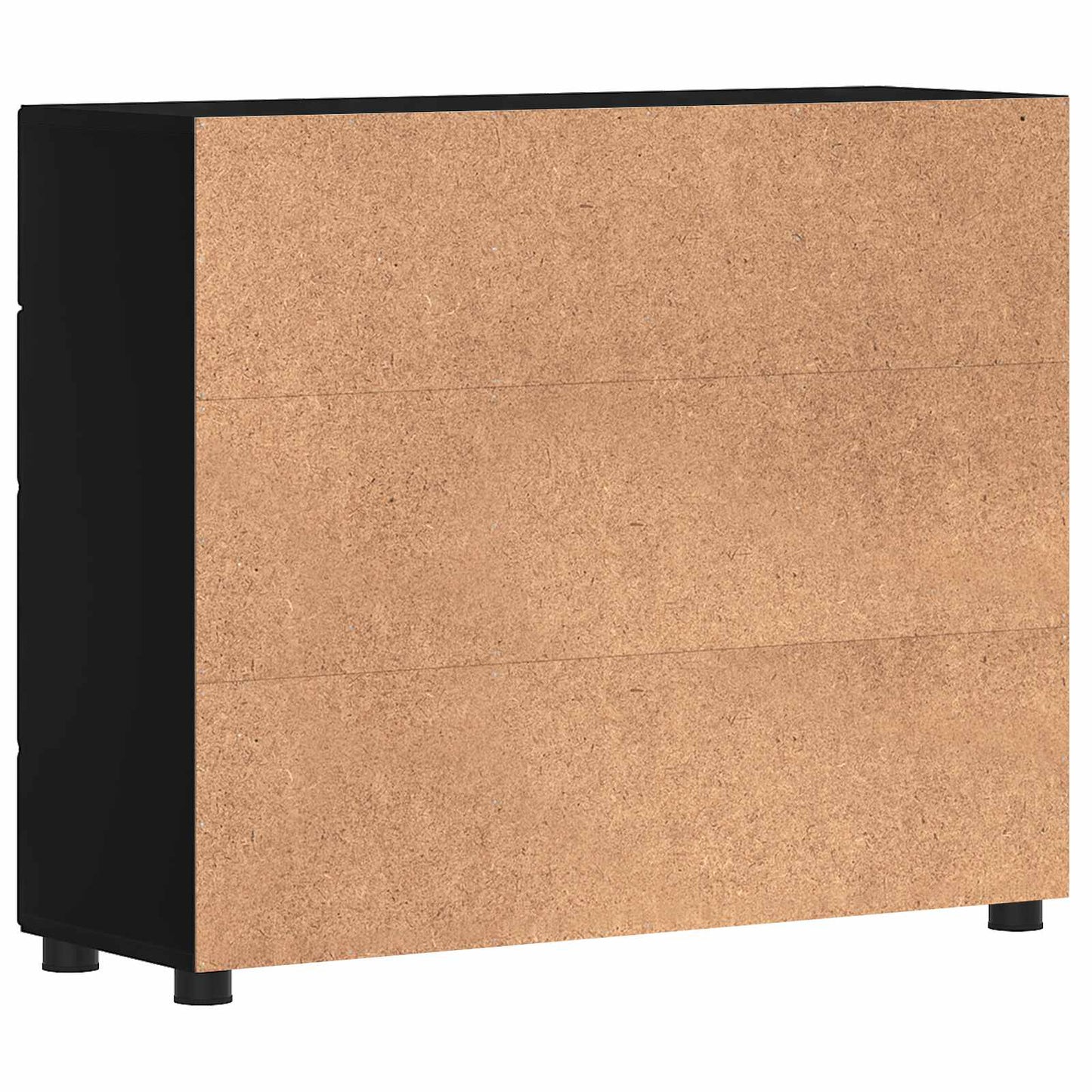 Wooden Cabinet Black 88.5 x 30.5 x 73 cm Engineered Wood