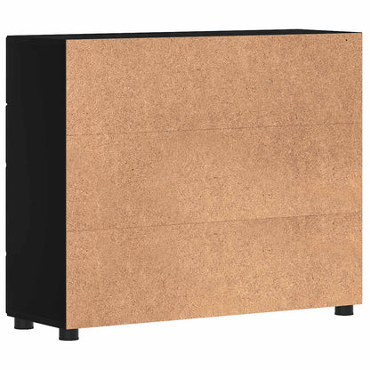 Wooden Cabinet Black 88.5 x 30.5 x 73 cm Engineered Wood