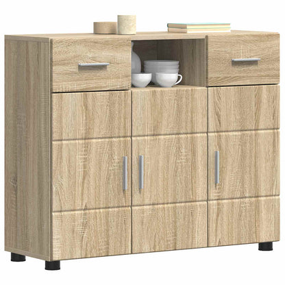 Wooden Cabinet Sonoma Oak 88.5 x 30.5 x 73 cm Engineered Wood
