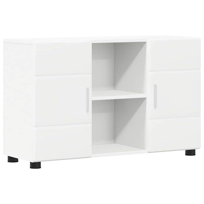 Sideboard FLORIN White 88.5 x 30.5 x 55.5 cm Engineered Wood