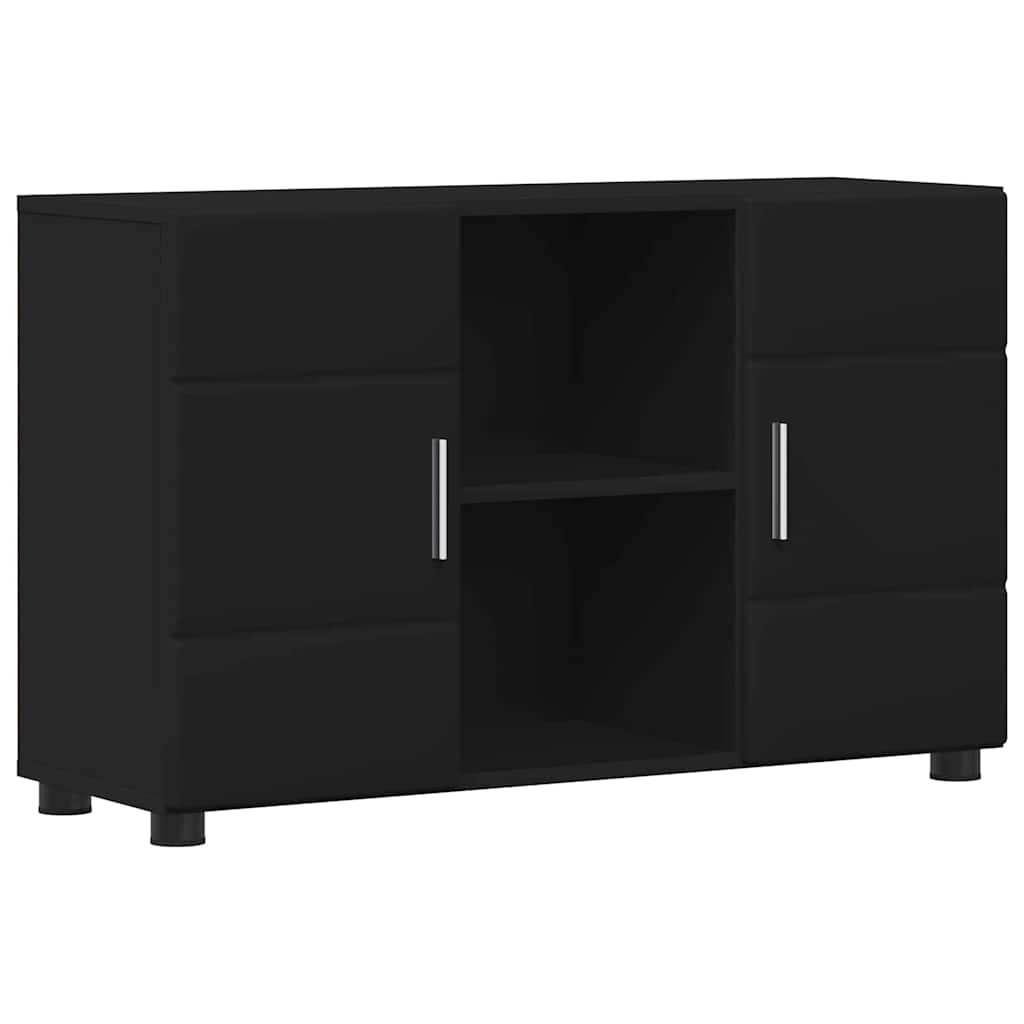 Sideboard FLORIN Black 88.5 x 30.5 x 55.5 cm Engineered Wood