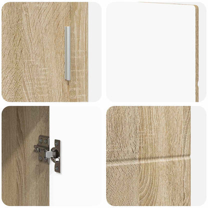 Sideboard FLORIN 88.5 x 30.5 x 55.5 cm Sonoma Oak