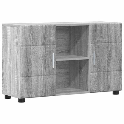 Sideboard with Shelf FLORIN Grey Sonoma 88.5 x 30.5 x 55.5 cm