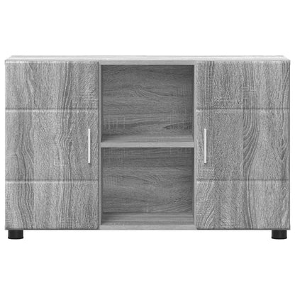 Sideboard with Shelf FLORIN Grey Sonoma 88.5 x 30.5 x 55.5 cm