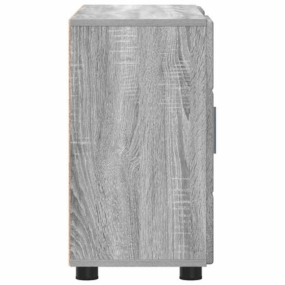 Sideboard with Shelf FLORIN Grey Sonoma 88.5 x 30.5 x 55.5 cm