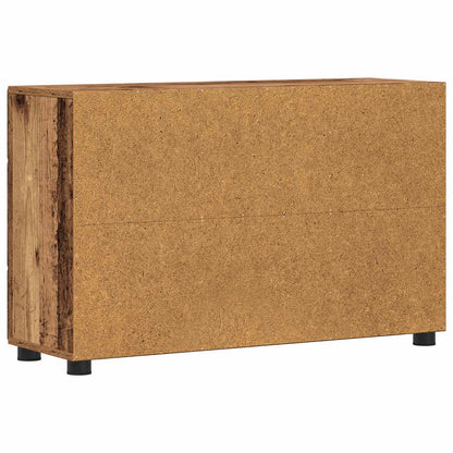 Sideboard FLORIN 88.5 x 30.5 x 55.5 cm Old Wood Engineered Wood