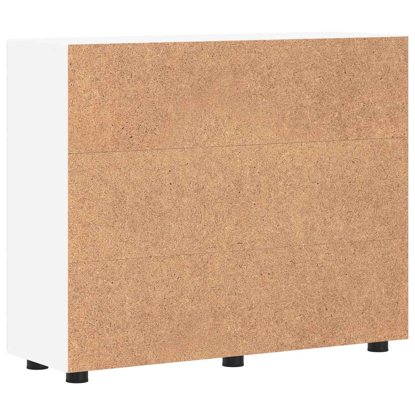 Wooden Cabinet White 88.5 x 30.5 x 73 cm Engineered Wood