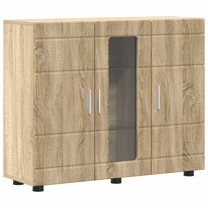 Wooden Cabinet Sonoma Oak 88.5 x 30.5 x 73 cm Engineered Wood