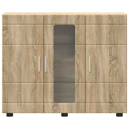 Wooden Cabinet Sonoma Oak 88.5 x 30.5 x 73 cm Engineered Wood