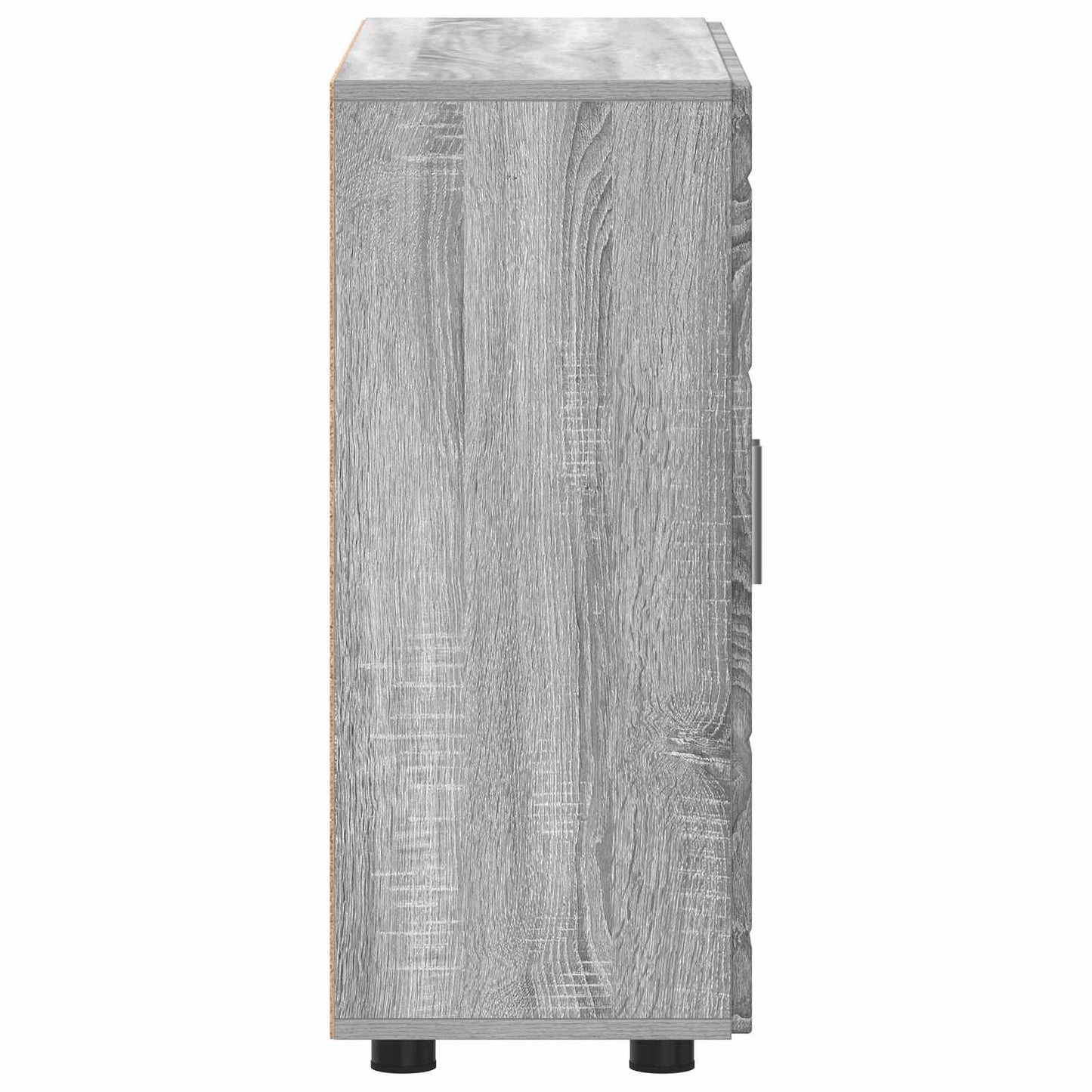 Wooden Cabinet Grey Sonoma 88.5 x 30.5 x 73 cm Engineered Wood