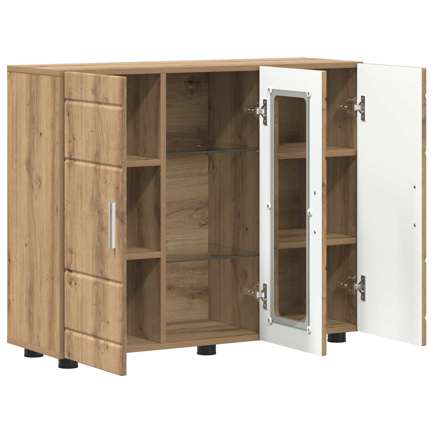 Wooden Cabinet Artisan Oak 88.5 x 30.5 x 73 cm Engineered Wood