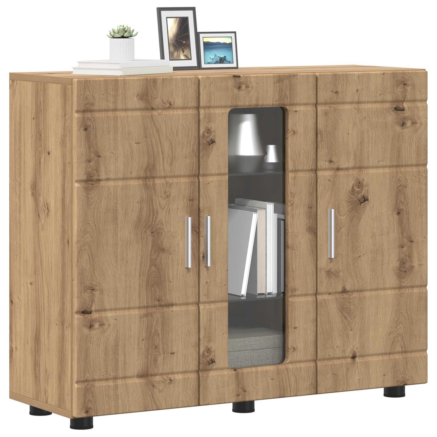 Wooden Cabinet Artisan Oak 88.5 x 30.5 x 73 cm Engineered Wood