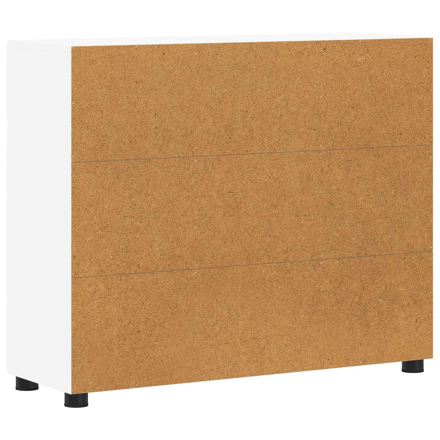 Sideboard FLORIN 88.5 x 30.5 x 73 cm White Engineered Wood
