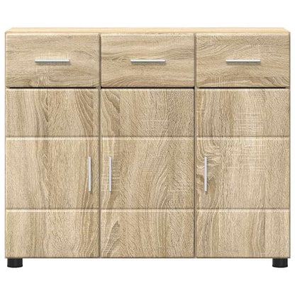 Sideboard FLORIN Sonoma Oak 88.5 x 30.5 x 73 cm Engineered Wood