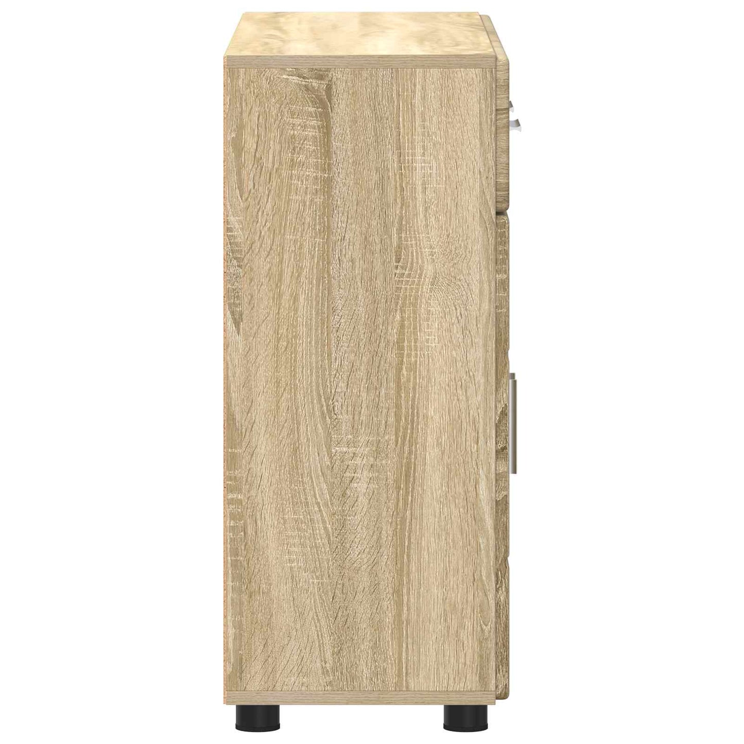Sideboard FLORIN 88.5 x 30.5 x 73 cm Sonoma Oak Engineered Wood