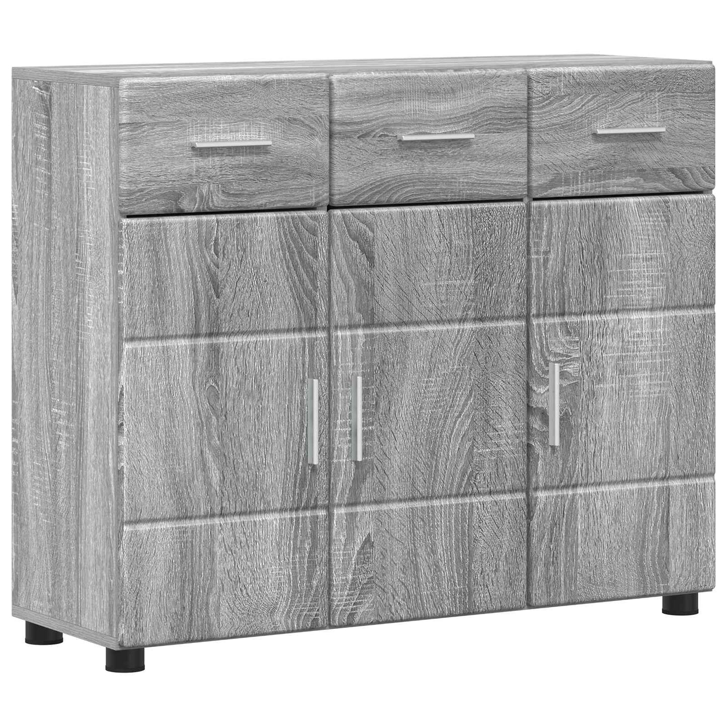 Sideboard FLORIN 88.5 x 30.5 x 73 cm Grey Sonoma
