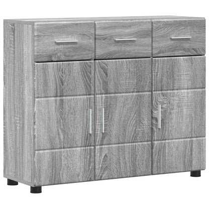 Sideboard FLORIN 88.5 x 30.5 x 73 cm Grey Sonoma