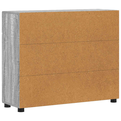 Sideboard FLORIN 88.5 x 30.5 x 73 cm Grey Sonoma