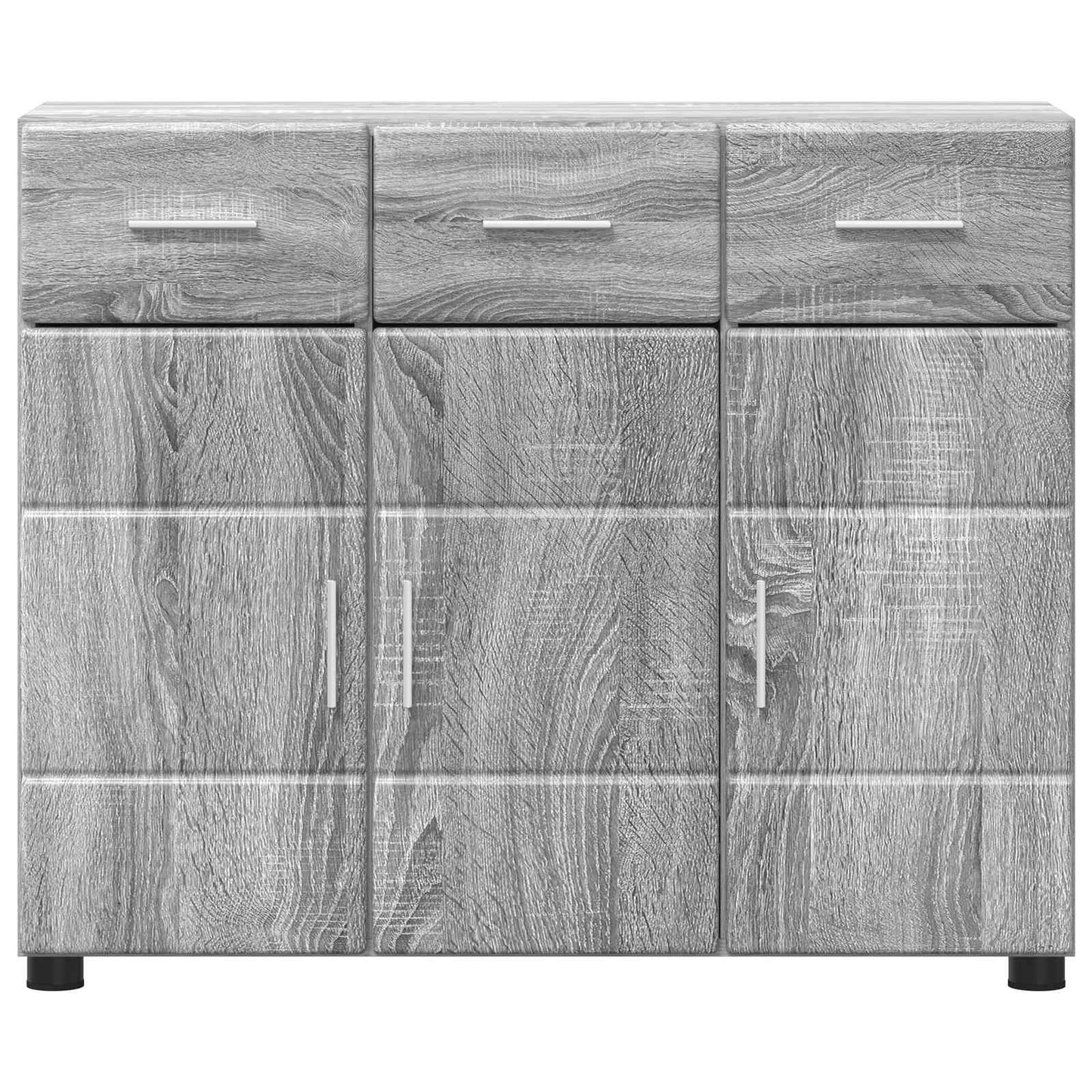 Sideboard FLORIN 88.5 x 30.5 x 73 cm Grey Sonoma