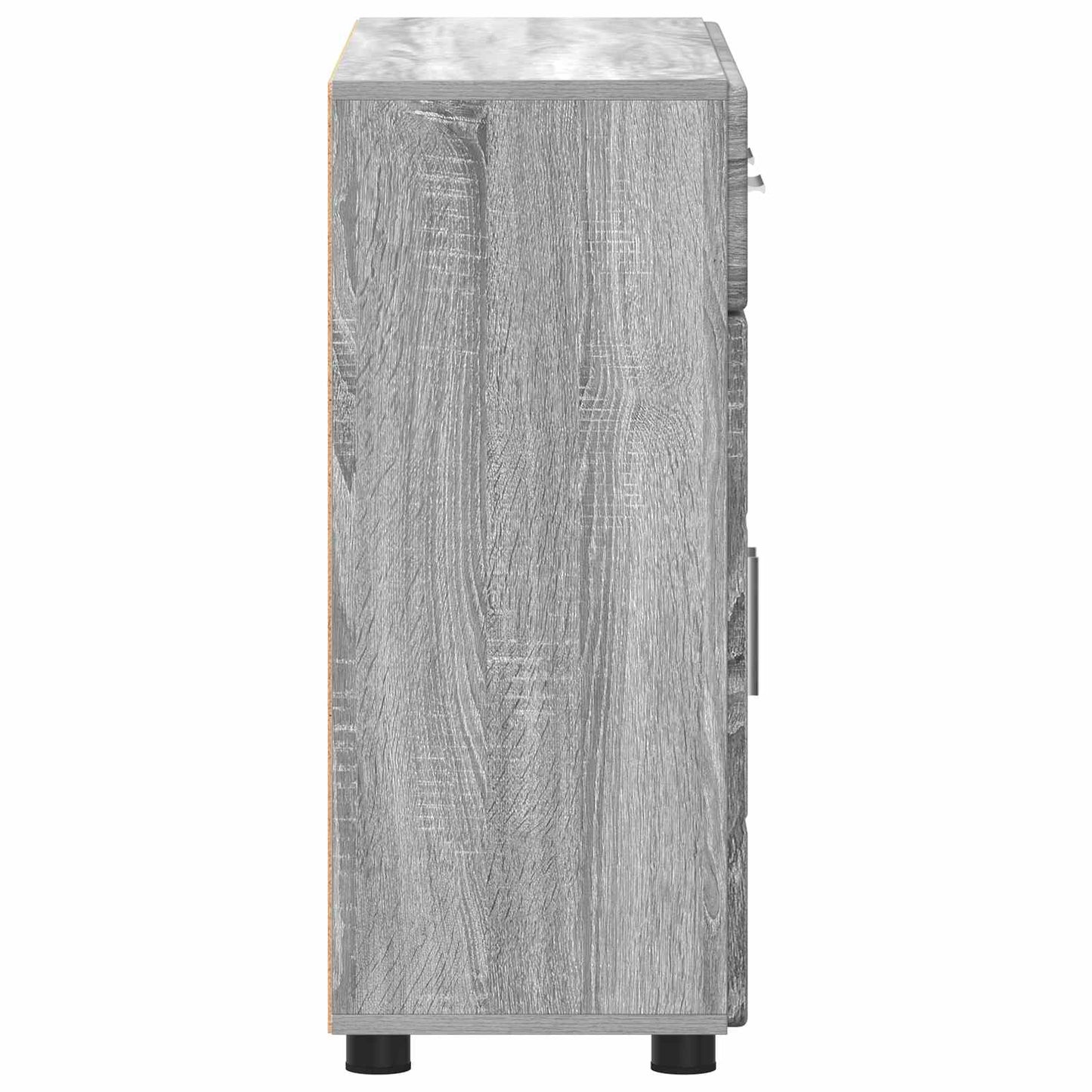Sideboard FLORIN 88.5 x 30.5 x 73 cm Grey Sonoma