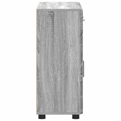 Sideboard FLORIN 88.5 x 30.5 x 73 cm Grey Sonoma