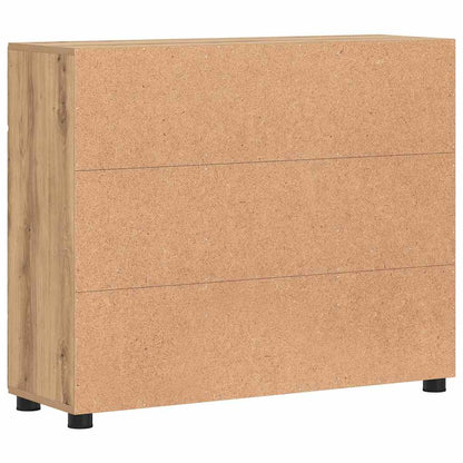 Sideboard with Shelf FLORIN Artisan Oak 88.5 x 30.5 x 73 cm