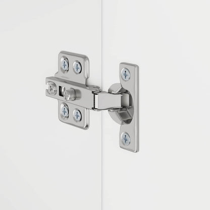 Bathroom Cabinet Set with Storage TULUM White 60 x 34 x 63 cm