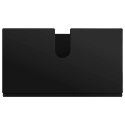 Bathroom Cabinet Set with Storage TULUM Black 60 x 34 x 63 cm