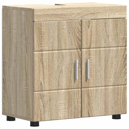 Bathroom Cabinet Set TULUM Sonoma Oak 60 x 34 x 63 cm