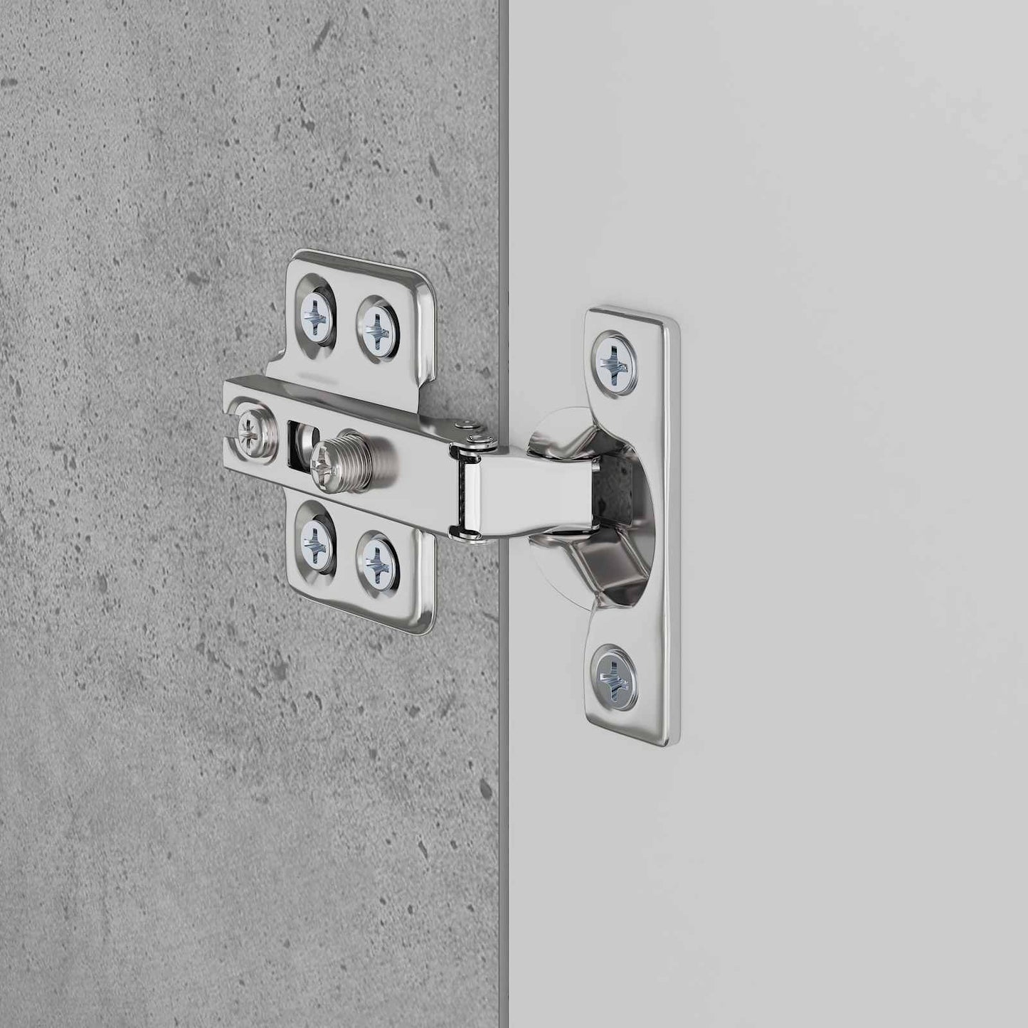 Bathroom Cabinet Set TULUM Concrete Grey 60 x 34 x 63 cm