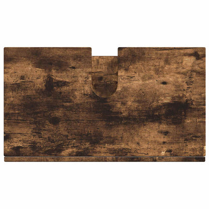Bathroom Cabinet Set TULUM Smoked Oak 60 x 34 x 63 cm